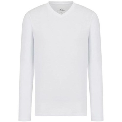 Clothing Men Short-sleeved t-shirts Emporio Armani 8NZM99ZJA5Z1100 White