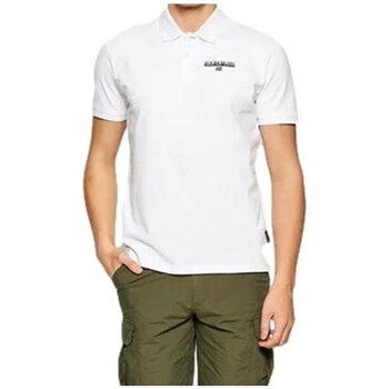 Clothing Men Short-sleeved t-shirts Napapijri Eice 1 White