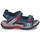 Shoes Boy Outdoor sandals Geox J BOREALIS BOY Marine / Red