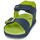 Shoes Boy Outdoor sandals Geox J SANDAL FOMMIEX BOY Marine / Green