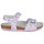 Shoes Girl Sandals Geox J ADRIEL GIRL White / Silver