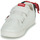 Shoes Girl Low top trainers Geox J KATHE GIRL White / Black / Red