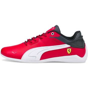 Shoes Men Low top trainers Puma Ferrari Drift Cat Delta Red, White