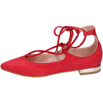 Shoes Women Flat shoes Pollini BE325 Red