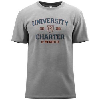 Clothing Men Short-sleeved t-shirts Monotox University Grey