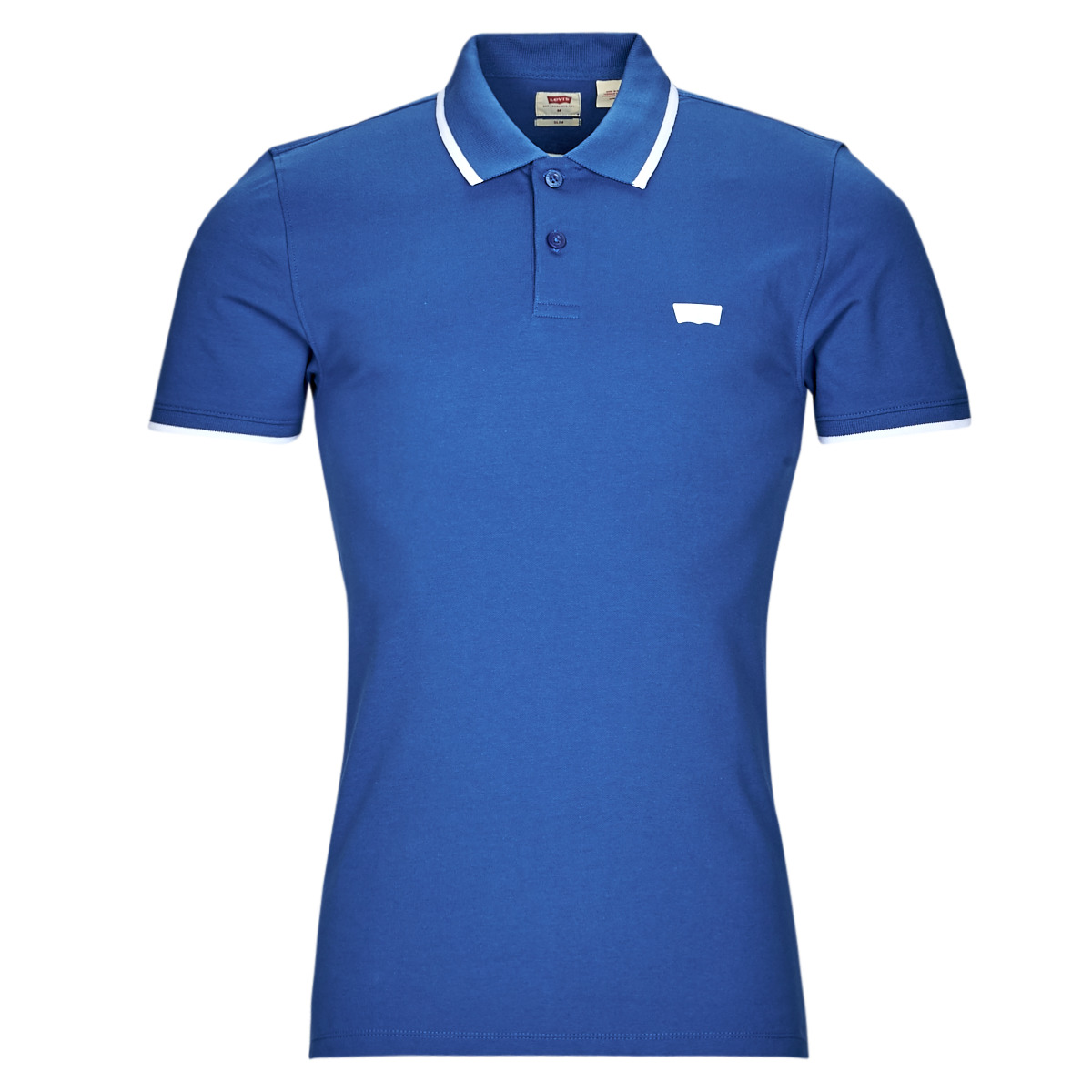 levis  slim housemark polo  men's polo shirt in blue