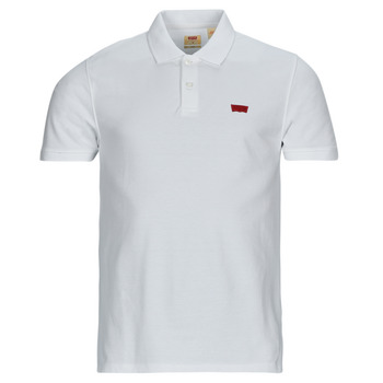 Clothing Men Short-sleeved polo shirts Levi's SLIM HOUSEMARK POLO White