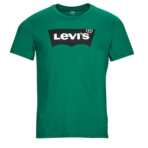 Clothing Men Short-sleeved t-shirts Levi's GRAPHIC CREWNECK TEE Green