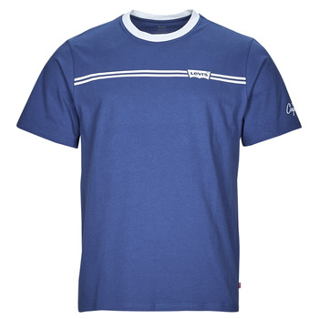 levis  ss relaxed fit tee  men's t shirt in blue