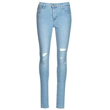 Clothing Women Skinny jeans Levi's 720 HIRISE SUPER SKINNY Blue