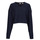 Clothing Women Jumpers Levi's RAE CROPPED SWEATER Blue / Marine