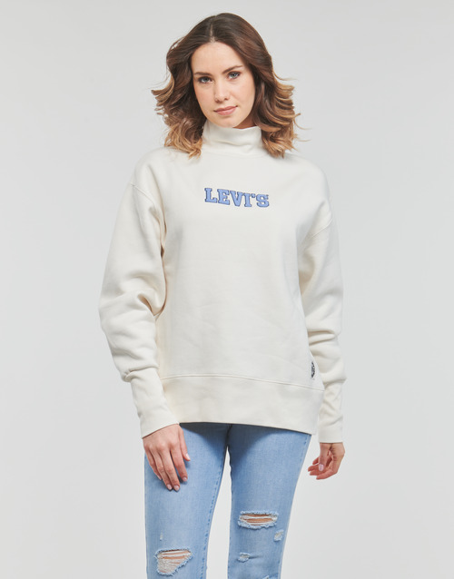 Clothing Women Sweaters Levi's GRAPHIC GARDENIA CREW White