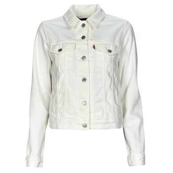 Clothing Women Denim jackets Levi's ORIGINAL TRUCKER White