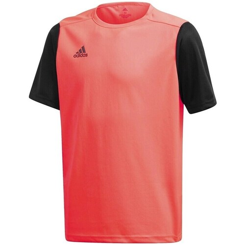Clothing Boy Short-sleeved t-shirts adidas Originals Estro 19 Junior Red