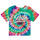 Clothing Girl Short-sleeved t-shirts Polo Ralph Lauren CROP TEE-KNIT SHIRTS-T-SHIRT Multicolour