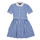 Clothing Girl Short Dresses Polo Ralph Lauren MAGALIE DRS-DRESSES-DAY DRESS Blue / White