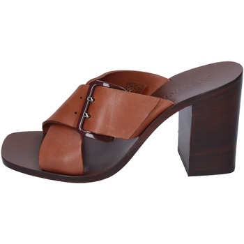 Shoes Women Sandals Pollini BE348 Brown