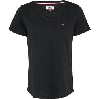 Clothing Women Short-sleeved t-shirts Tommy Hilfiger Tjw Soft Jersey Tee Black