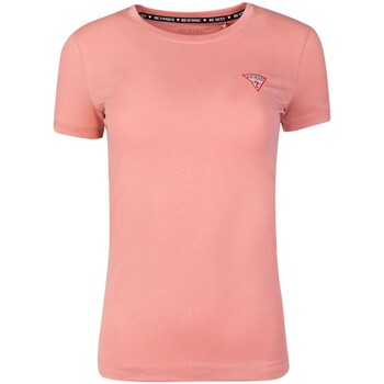 Clothing Women Short-sleeved t-shirts Guess W2YI44J1311G64X Pink