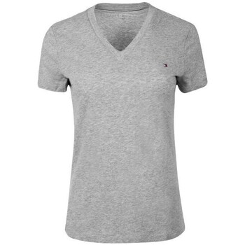 Clothing Women Short-sleeved t-shirts Tommy Hilfiger Heritage Grey