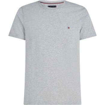 Clothing Men Short-sleeved t-shirts Tommy Hilfiger Core Stretch Grey