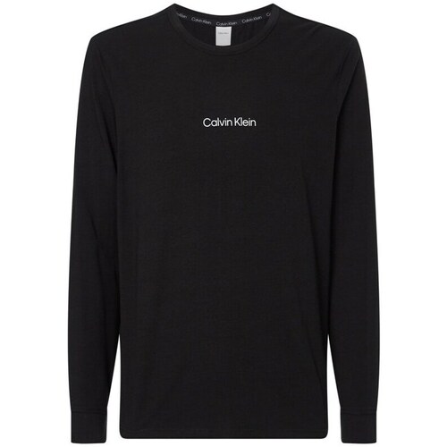 Clothing Men Short-sleeved t-shirts Calvin Klein Jeans 000NM2171EUB1 Black