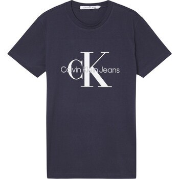 Clothing Men Short-sleeved t-shirts Calvin Klein Jeans Core Monogram Marine