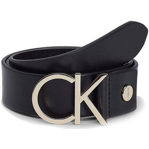 Clothes accessories Belts Calvin Klein Jeans Logo Belt Black