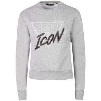Clothing Women Sweaters Guess CN Icon Grey