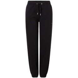 Clothing Women Trousers Calvin Klein Jeans Badge Cuffed Black