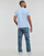 Clothing Men Short-sleeved polo shirts Polo Ralph Lauren POLO AJUSTE SLIM FIT EN COTON BASIC MESH Blue / Sky