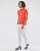 Clothing Men Short-sleeved polo shirts Polo Ralph Lauren POLO COUPE DROITE EN COTON BASIC MESH FANTAISIE COL Red