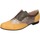 Shoes Women Derby Shoes & Brogues Pollini BE352 Yellow