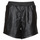 Clothing Women Shorts / Bermudas Noisy May NMPROOF HW PU SHORTS Black