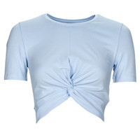Clothing Women Tops / Blouses Noisy May NMTWIGGI S/S TOP NOOS Blue / Sky