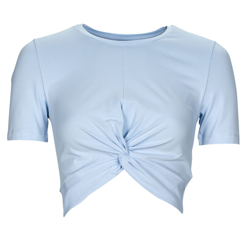 Clothing Women Tops / Blouses Noisy May NMTWIGGI S/S TOP NOOS Blue / Sky