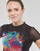 Clothing Women Short-sleeved t-shirts Desigual TS_TULIP Black / Multicolour