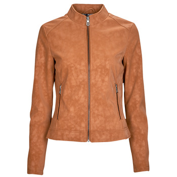 desigual  chaq_detroit  women's leather jacket in brown