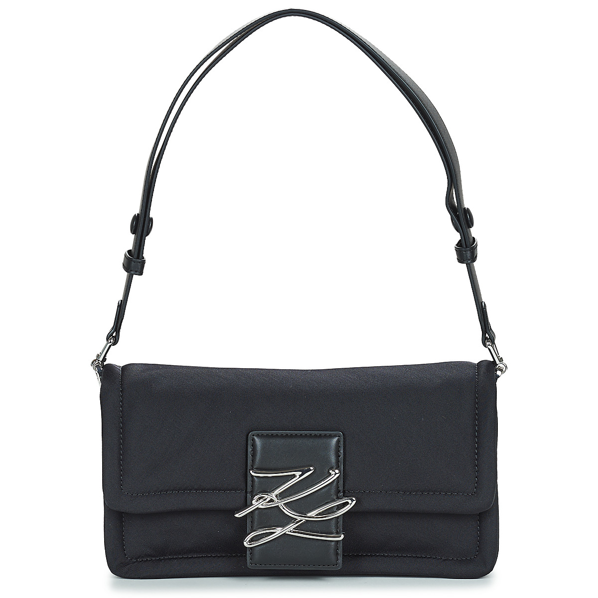 Bags Women Small shoulder bags Karl Lagerfeld K/AUTOGRAPH SOFT SM BGTT NYLON Black