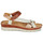 Shoes Women Sandals Pikolinos ALTEA Brown / White