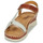 Shoes Women Sandals Pikolinos ALTEA Brown / White