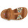 Shoes Girl Sandals Shoo Pom GOA SALOME Brown / Gold / Purple