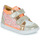 Shoes Girl Hi top trainers Shoo Pom BOUBA EASY CO Silver / Coral