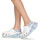 Shoes Women Clogs Crocs Classic Crush Butterfly Clog White / Blue