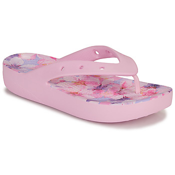 Shoes Women Flip flops Crocs ClPlatformCherryBlossomFlip Pink / Purple