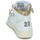 Shoes Women Hi top trainers Semerdjian BRAGA-9492 White / Gold / Beige
