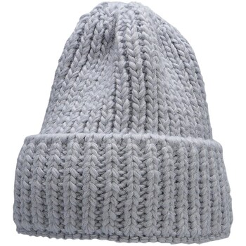 Clothes accessories Women Hats / Beanies / Bobble hats 4F CAD017 Grey