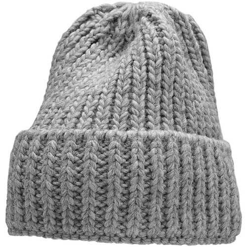 Clothes accessories Women Hats / Beanies / Bobble hats 4F CAD017 Grey