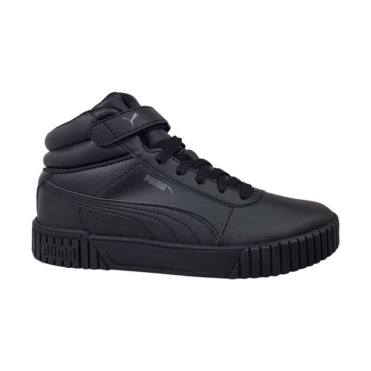 puma  carina 20 mid ps  boys's children's shoes (high-top trainers) in black