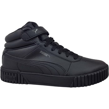 Shoes Children Hi top trainers Puma Carina 20 Mid PS Black